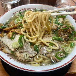 特製塩チャーシュー麺 大 太麺