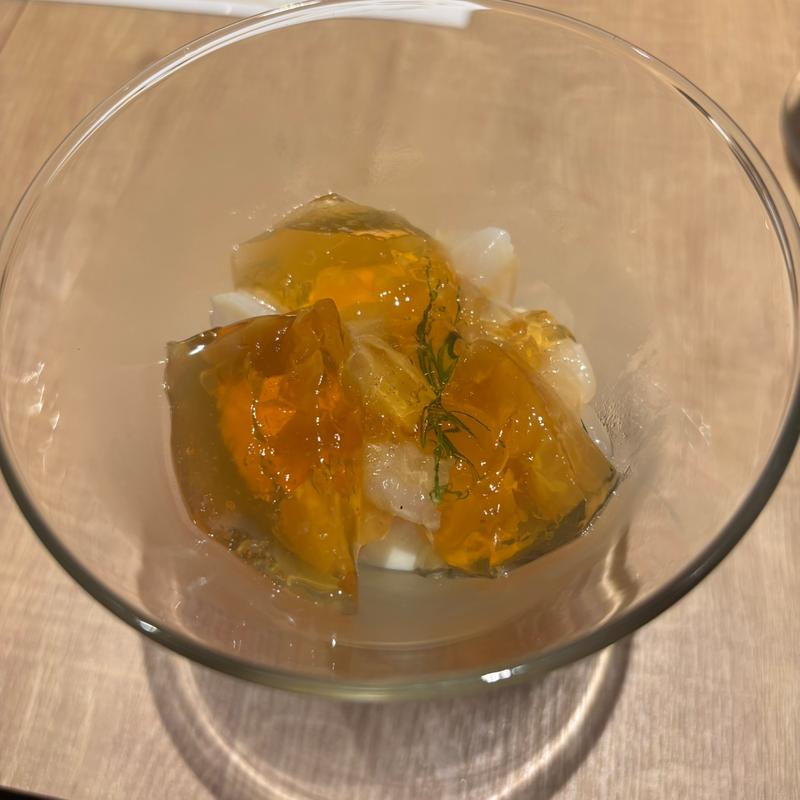 帆立のジュレ(ワイナリーレストラン クリマ)