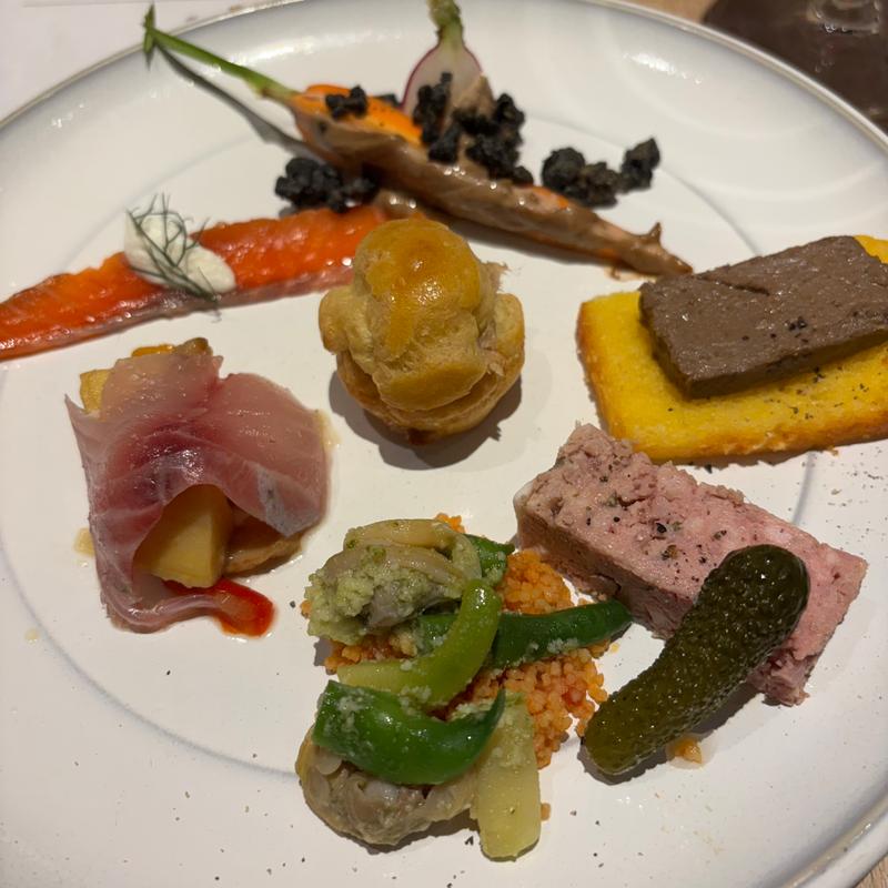 前菜(ワイナリーレストラン クリマ)