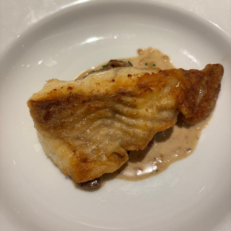 スズキのソテー(ワイナリーレストラン クリマ)