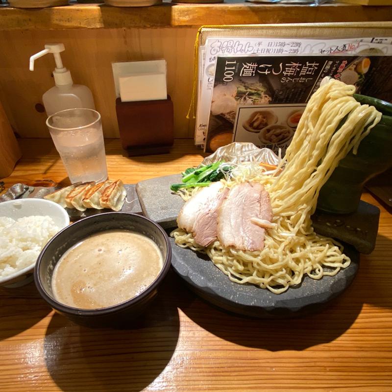ゆずかすつけ麺(大盛り)(しおじん )