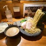 ゆずかすつけ麺(大盛り)
