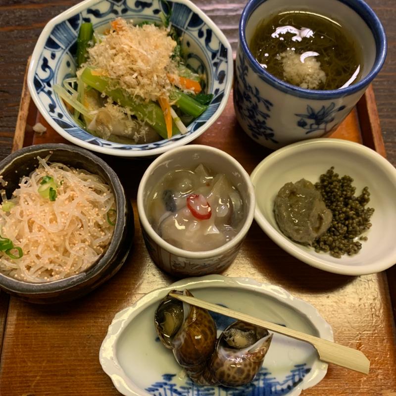 酒の肴盆（6種）(北畔)