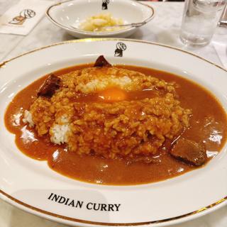 インディアンカレー　ルー大盛り　卵(インデアンカレー 中之島フェスティバルプラザ店)