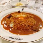 インディアンカレー　ルー大盛り　卵