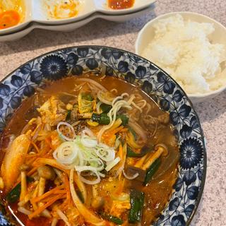 ユッケジャン麺