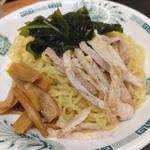 ﾋﾟﾘ辛豚骨つけ麺＋餃子