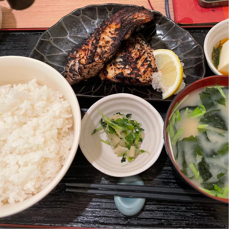 めぬけ塩麹焼定食(たつみ )