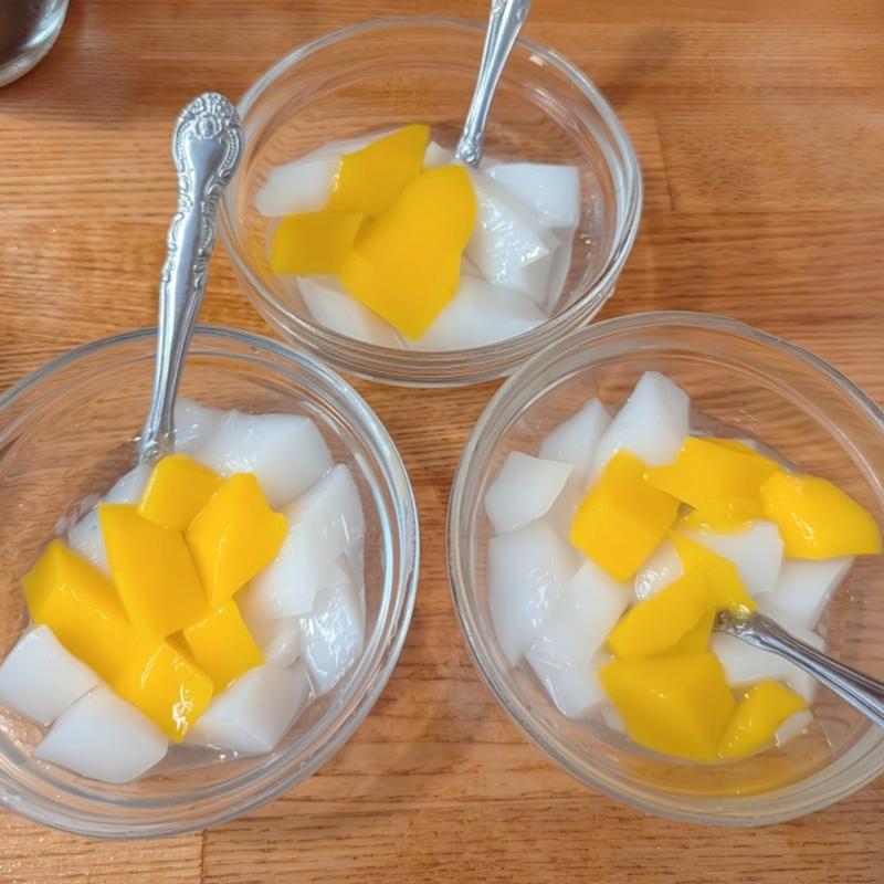 杏仁豆腐(アジアンレストランパオパオ)