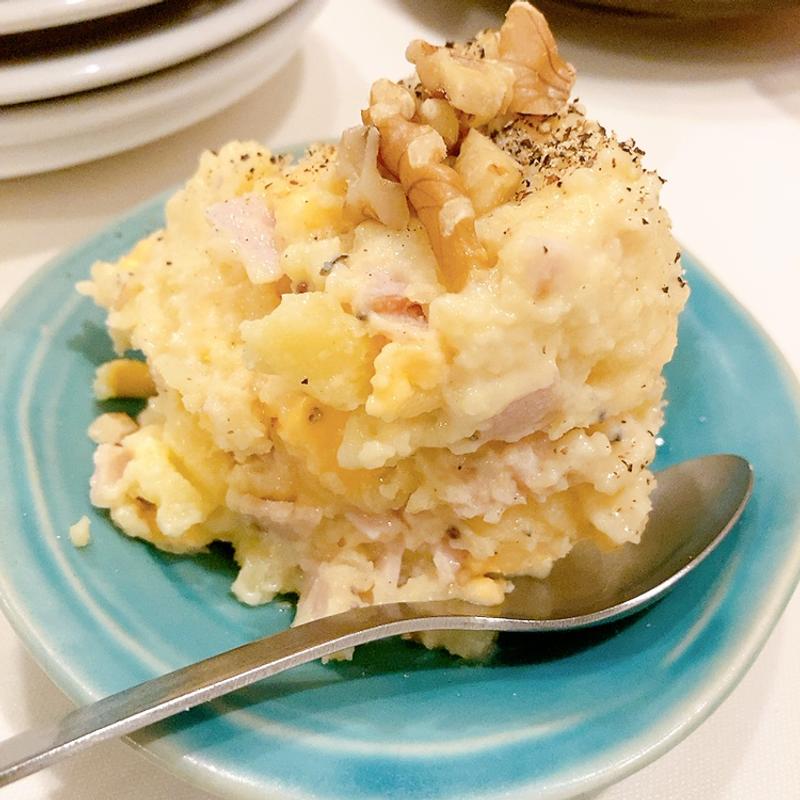 ワインが欲しくなるポテサラ(トロワコパン)