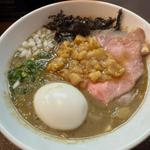 背脂煮干 太麺(濃厚ver)