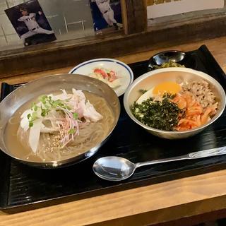 冷麺セット