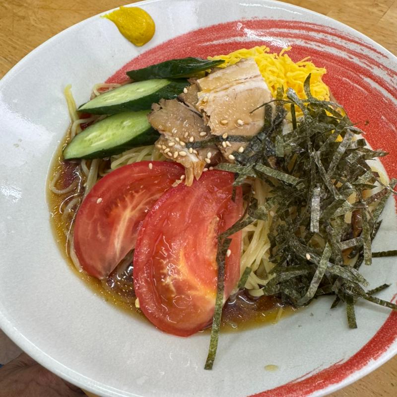 黒酢の冷やし(こだわり麺家谷津亭)
