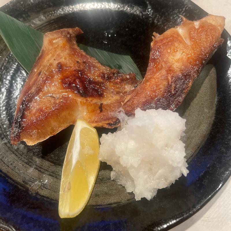 ブリのカマ焼き(石亭 )