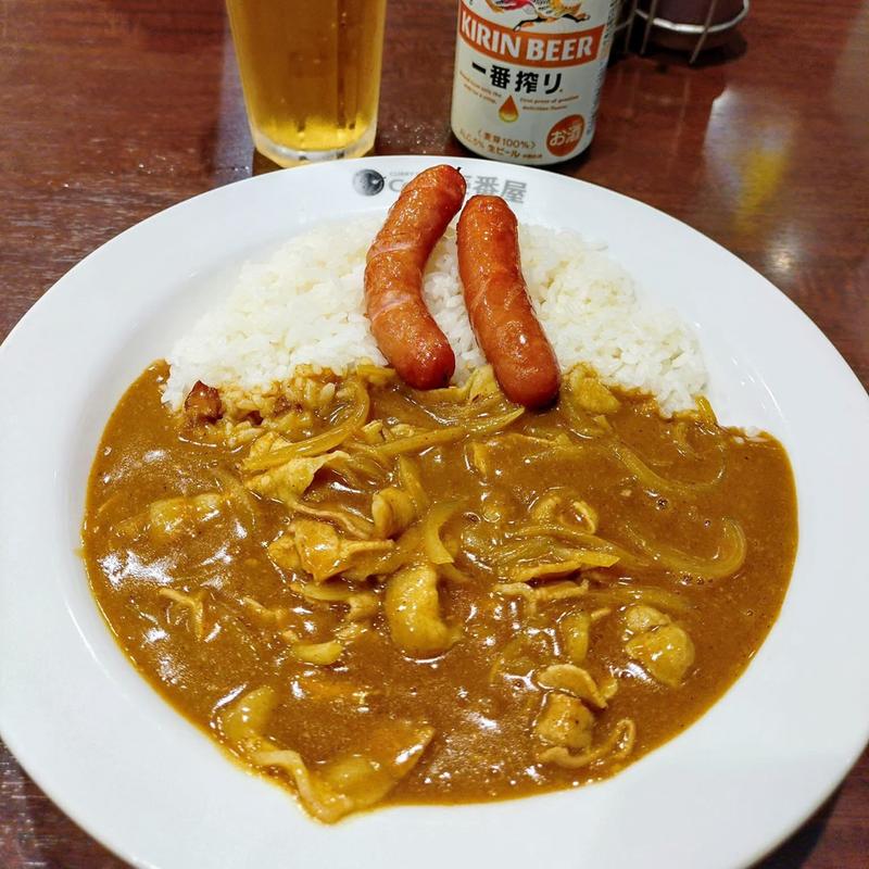 豚しゃぶカレー ソーセージ(カレーハウス CoCo壱番屋 小田急祖師ヶ谷大蔵駅前店)