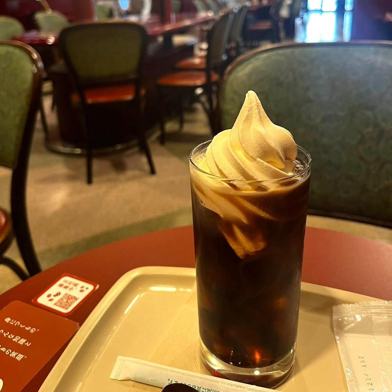 コーヒーフロート(カフェ・ベローチェ 千歳烏山店)