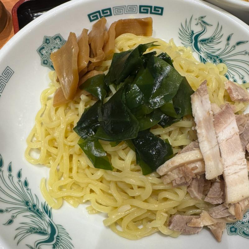 ピリ辛豚骨つけめん(日高屋 東川口駅北口店)