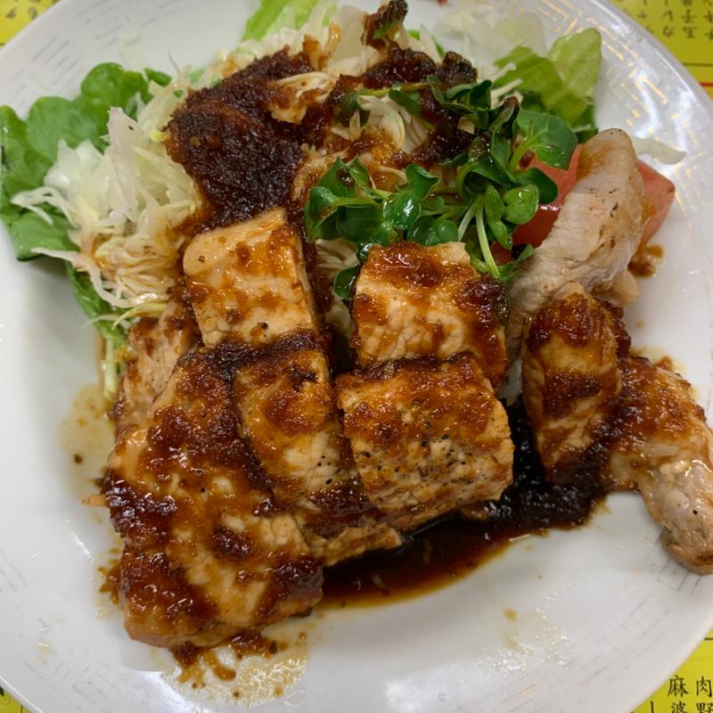 ロース生姜焼き(共栄軒)