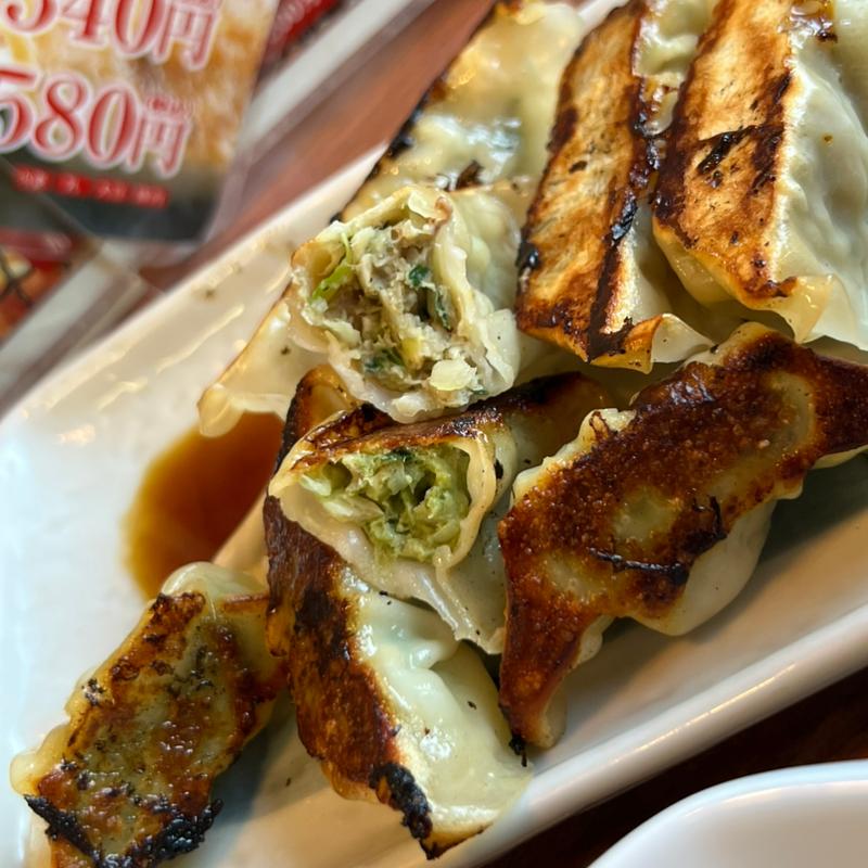 行者ニンニク餃子　黒豚餃子(弟子屈ラーメン 弟子屈総本店 （てしかが）)