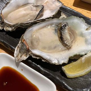 蒸し牡蠣