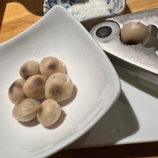 素焼き　銀杏