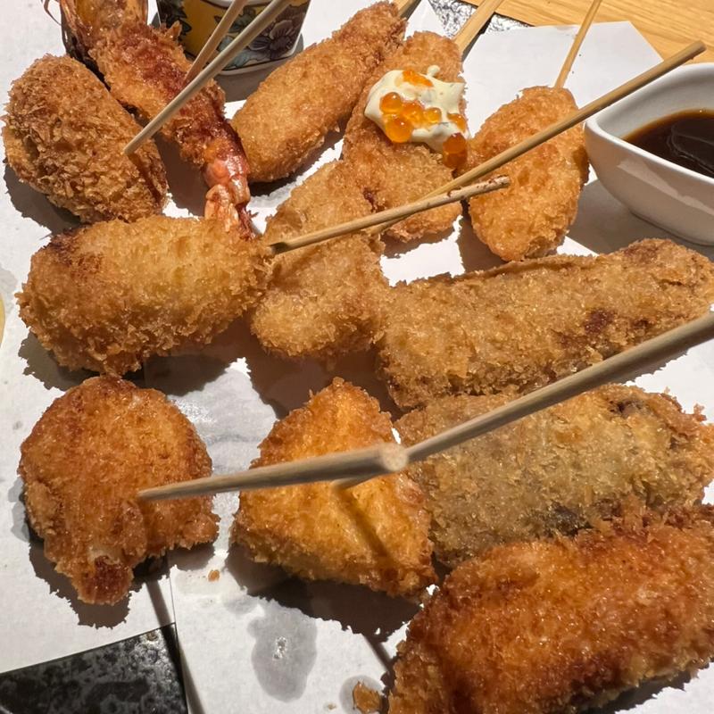 北海道串揚げ盛り合わせ(喜八 （きはち）)