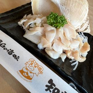 つぶ貝刺身