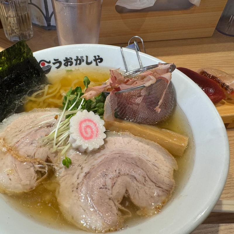 追いかつおラーメン(鮨とラーメン うおがしや)