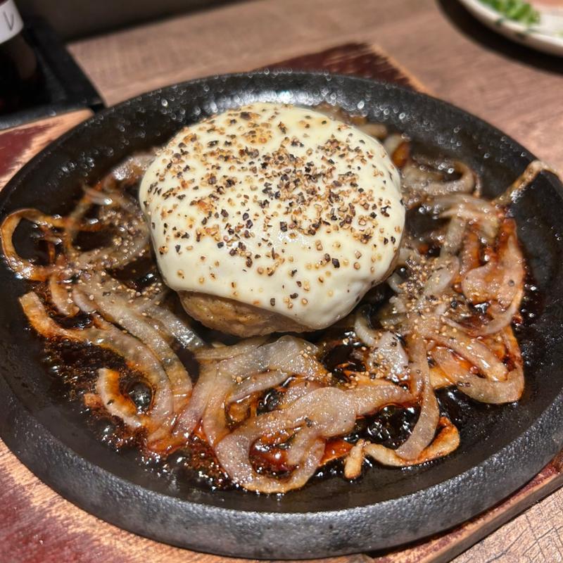 極みつくね鉄板(チーズ黒胡椒)(TORA鶏YA 四条河原町店)