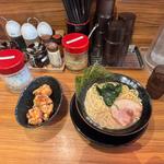 塩ラーメン+唐揚げ