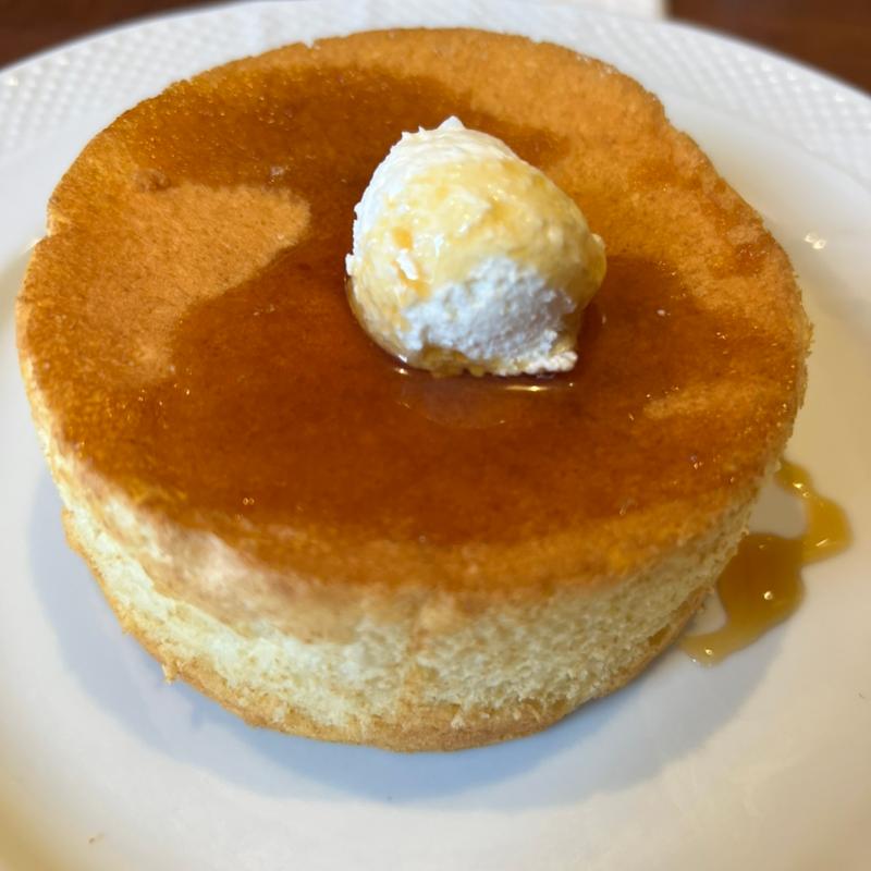 窯焼きスフレパンケーキ(星乃珈琲店 西明石店)
