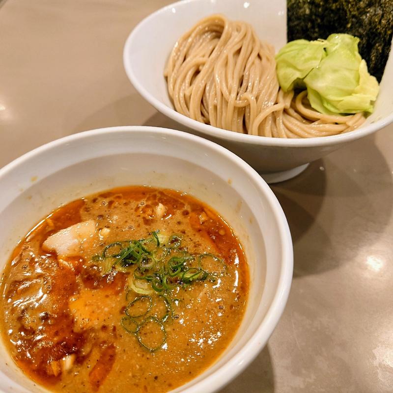 海老味噌つけ麺(つけ麺 五ノ神製作所 新宿店)