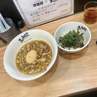 燕三条ラーメン 〆ご飯つき 麺量200g 煮玉子