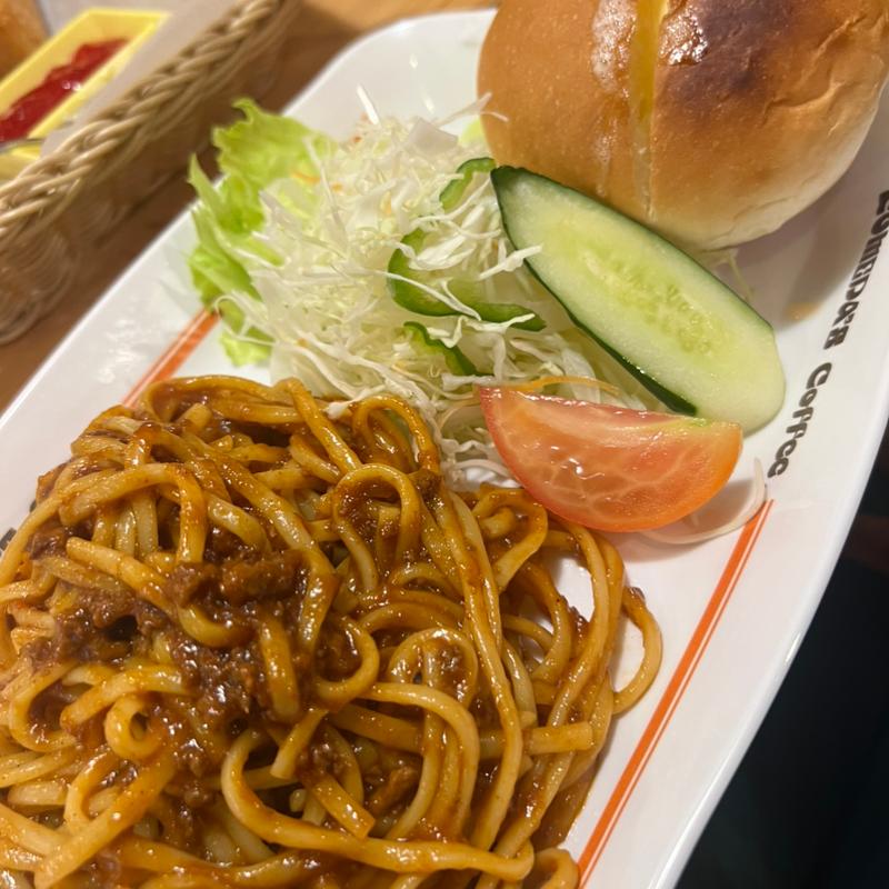 コクと旨味の本格派」ミートソース(コメダ珈琲店 三木平田店)