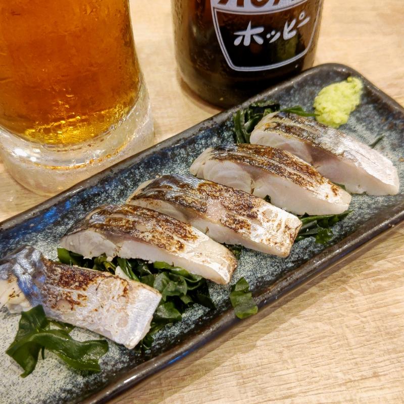 炙り〆サバ(ホームベース 伊勢佐木町)