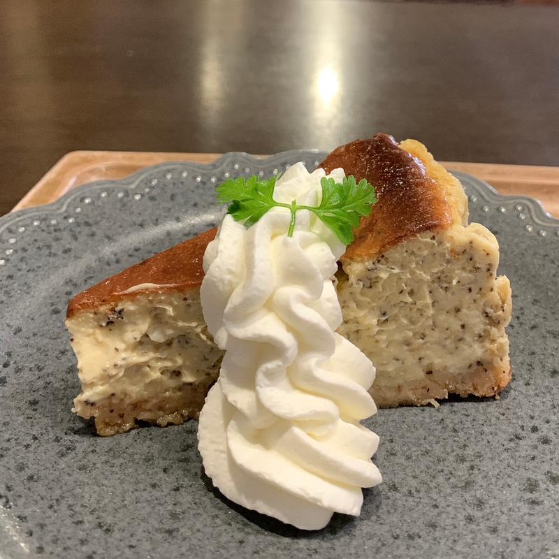 紅茶バスクチーズケーキ(Muguet Cafe （ミュゲ カフェ）)