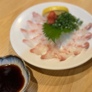 平目の薄造り