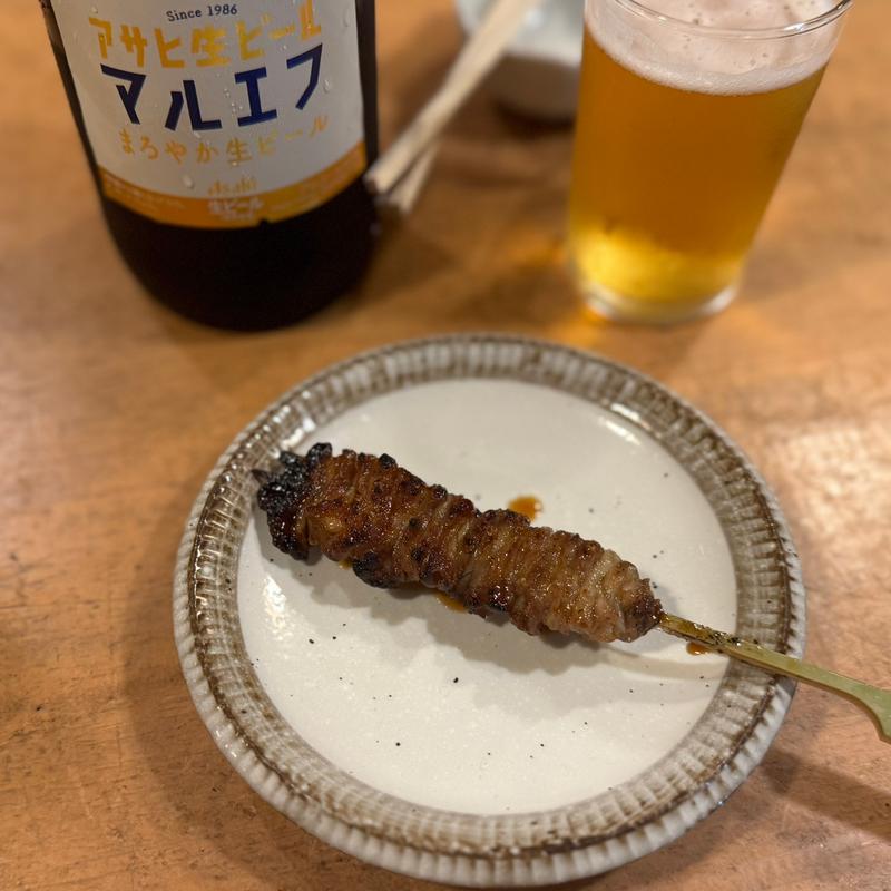 鶏皮(鳥一伝承　焼鳥酒場ヤスモリ商店)