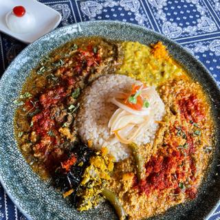 選べるカレーあいがけ