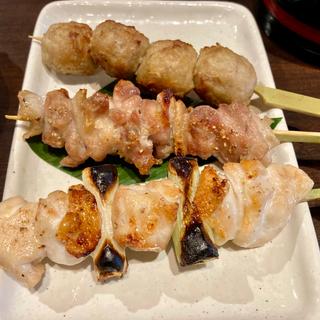 コーチン串盛り3種