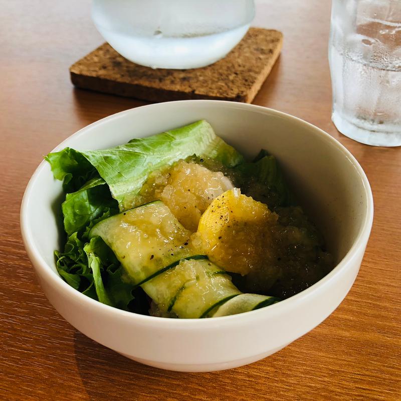 ミニサラダ(Blue&Cafe HIRAKAWA Bayside)