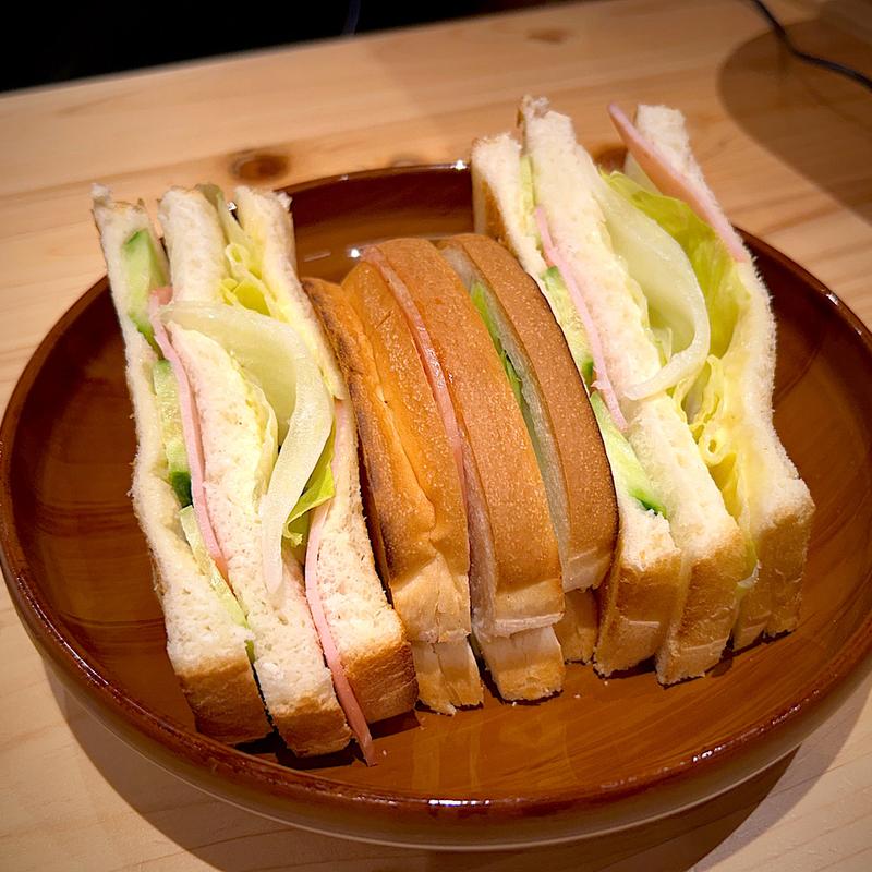 ハムサンド(コメダ珈琲店 名駅四丁目店)