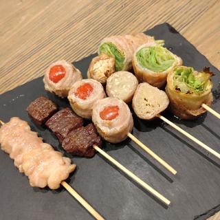 おまかせ5種野菜＆肉串焼盛り合わせ