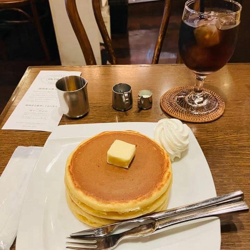 ホットケーキ(自家焙煎 珈琲庵)