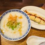 早餐A 中華粥＋蛋餅＋飲料