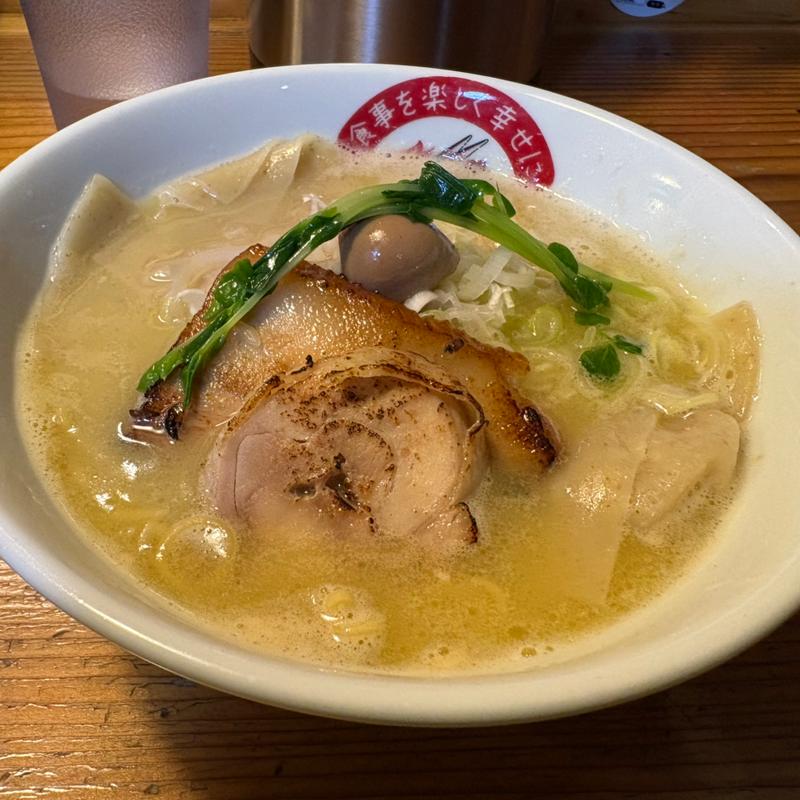 鶏ワンタン麺(鶏白湯ラーメン絶好鳥)