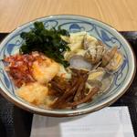 冷た〜い海鮮旨塩うどん