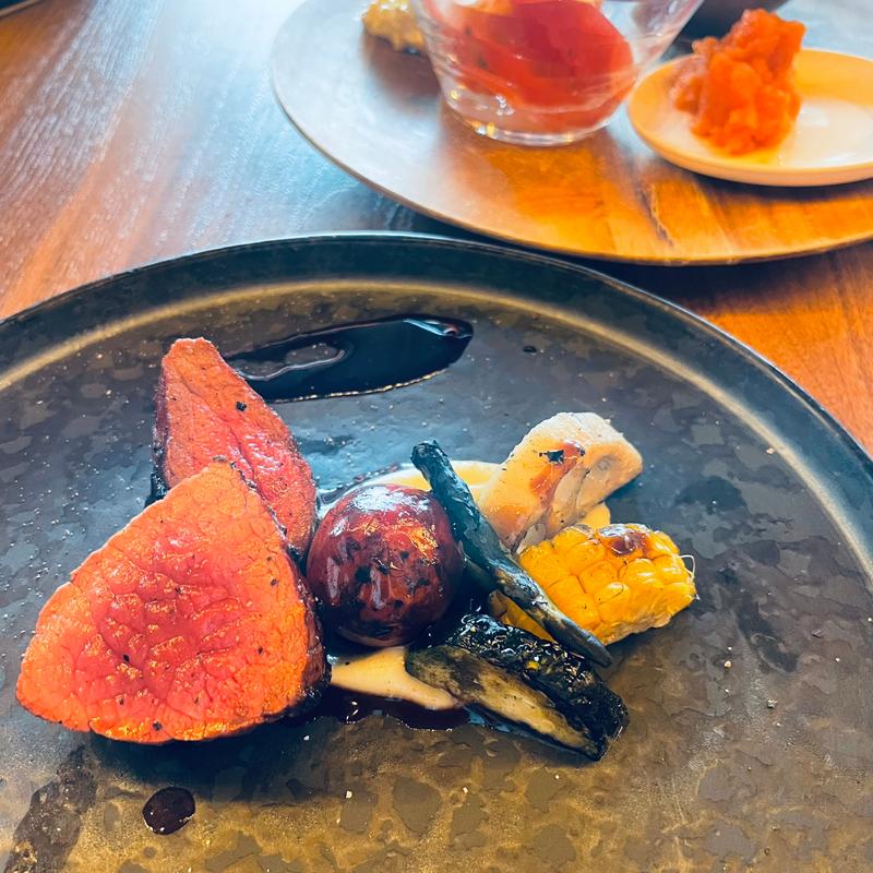 黒毛和牛薪焼き(GINZA ONO Gratia‐Smoke Dining‐)