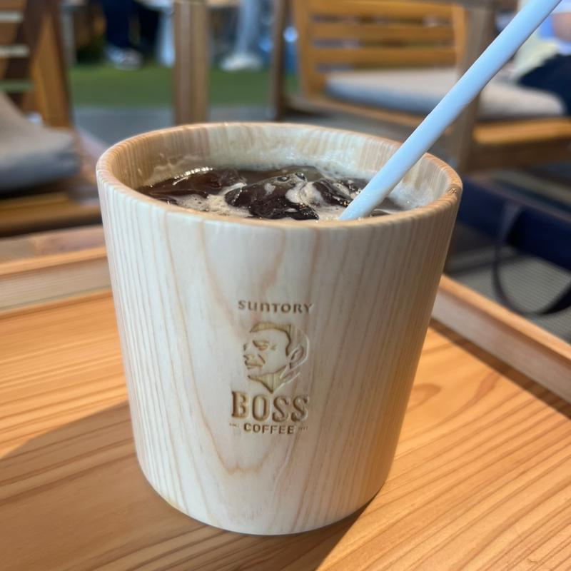 アイスコーヒー【Secret Blend ”No.4”】(SUNTORY PARK CAFE)