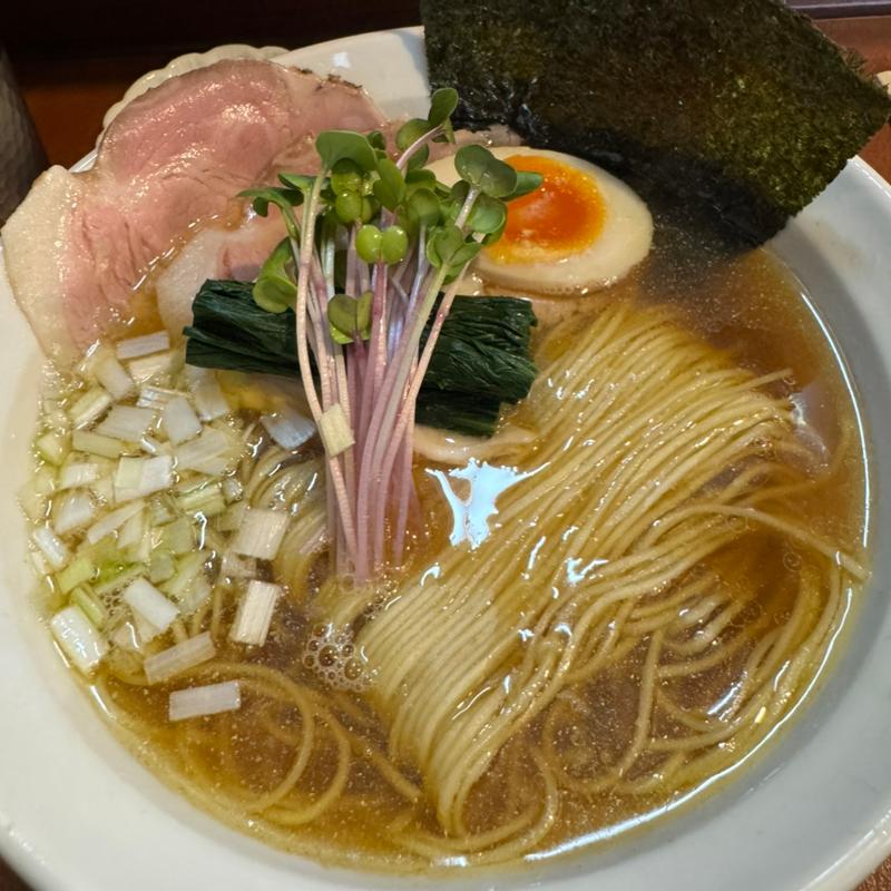 《上中華》本日の煮干し醤油(メヂカそば 吟魚)